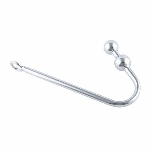 Anal Hooks Balls Steel Stainless 4417 Hook Pleasurable Two Anal 0723